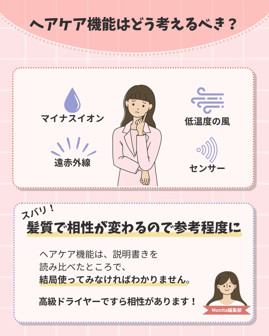 ヘアケア機能の考え方