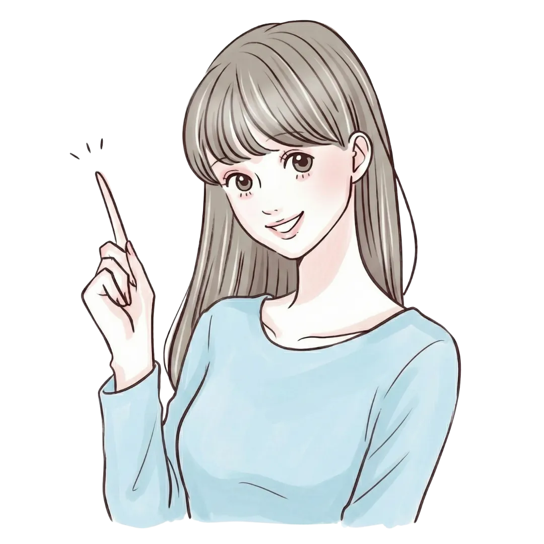 悩む_女性のイラスト