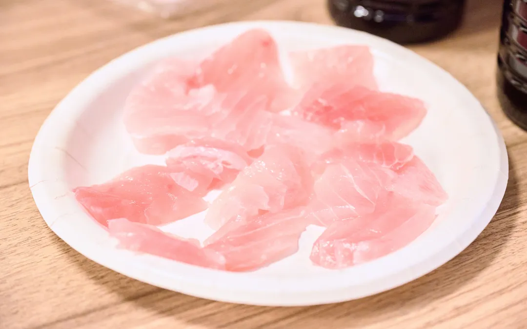 刺身適性の検証に使用したビンチョウマグロ