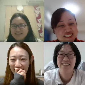 結婚相談所でパートナーと出会った4名の女性を招いて顔出しオンライン座談会を開催