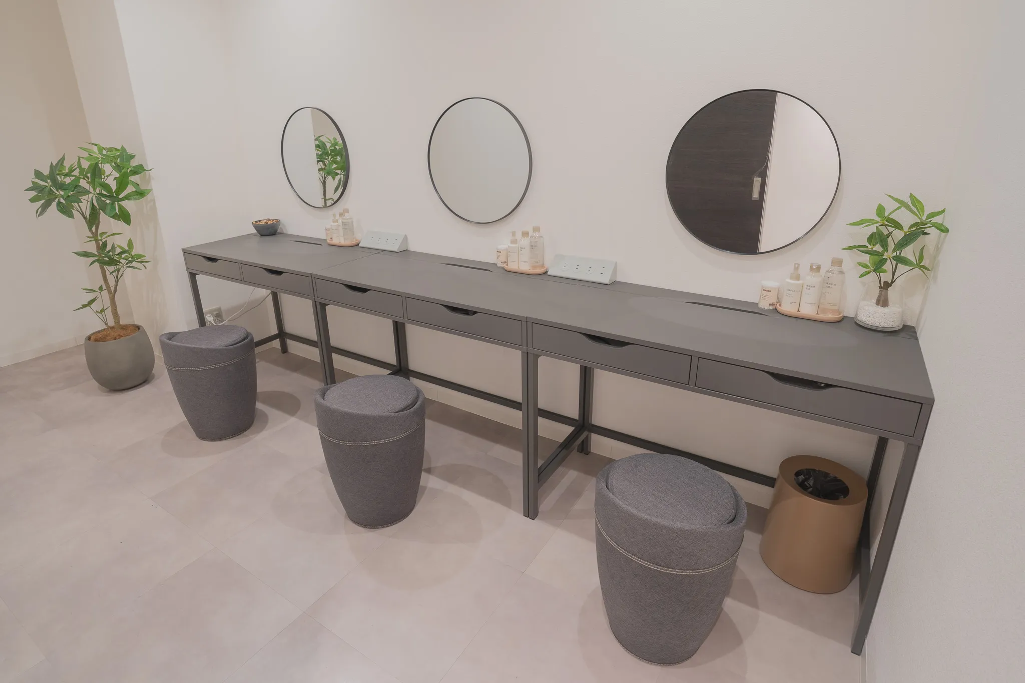 ROHE CLINIC GINZA(ローエクリニック銀座)_パウダールームの様子